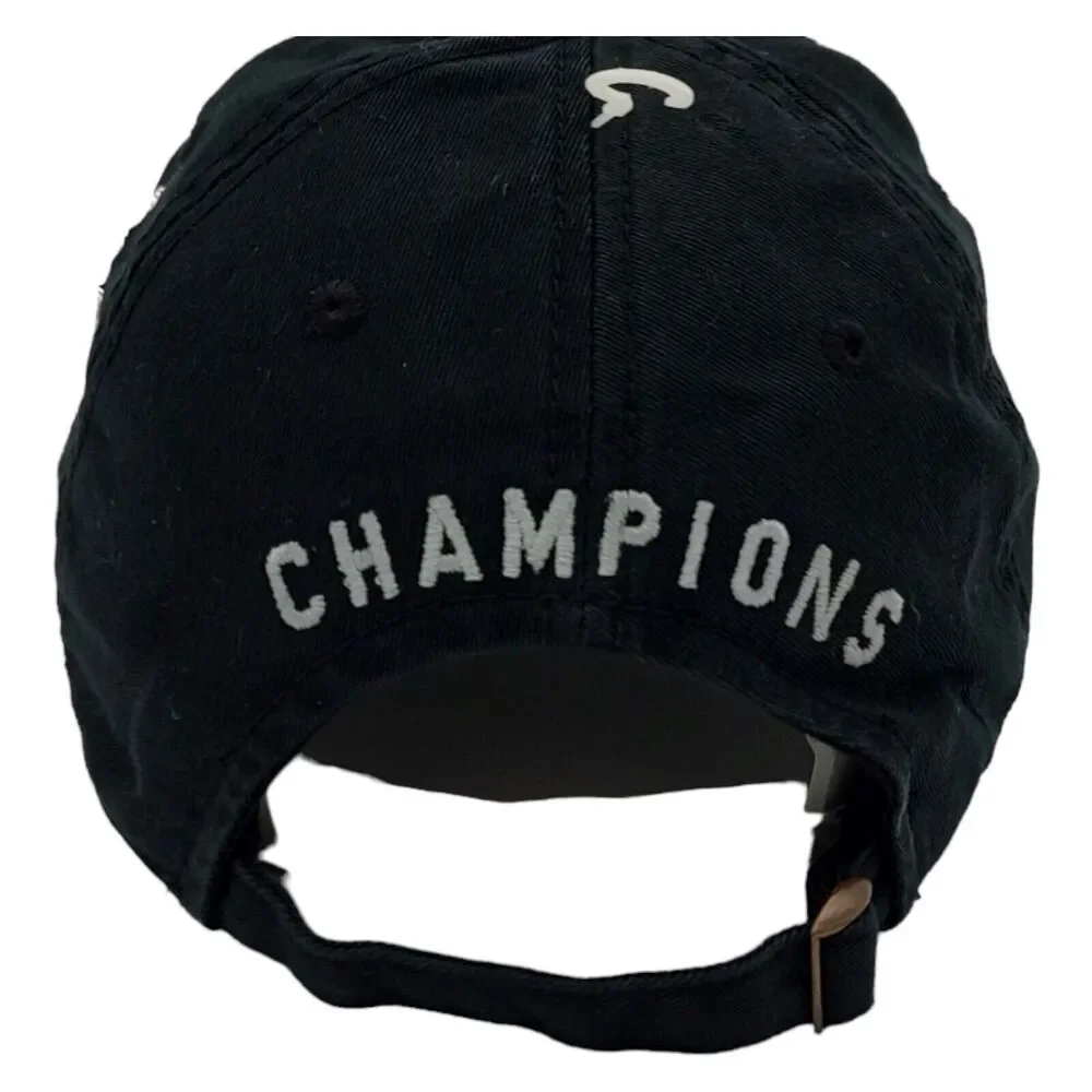 West Virginia Women's Basketball NCAA Big 12 Conference 2021 Black Hat Strapback